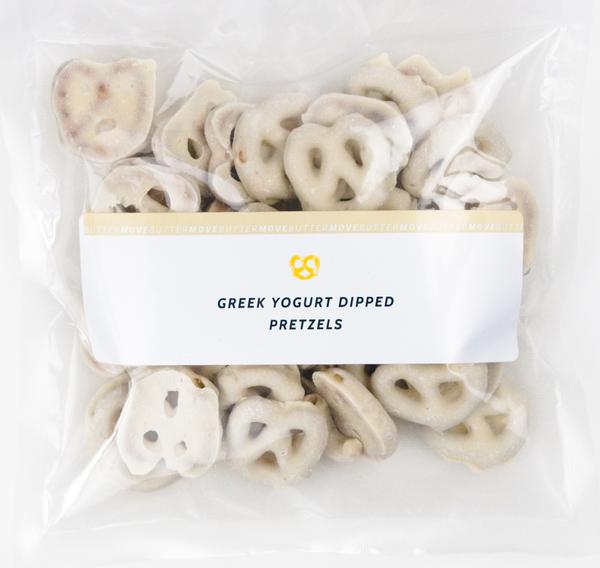 Greek Yogurt Dipped Pretzels