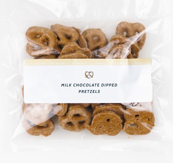 Milk Chocolate Dipped Pretzels