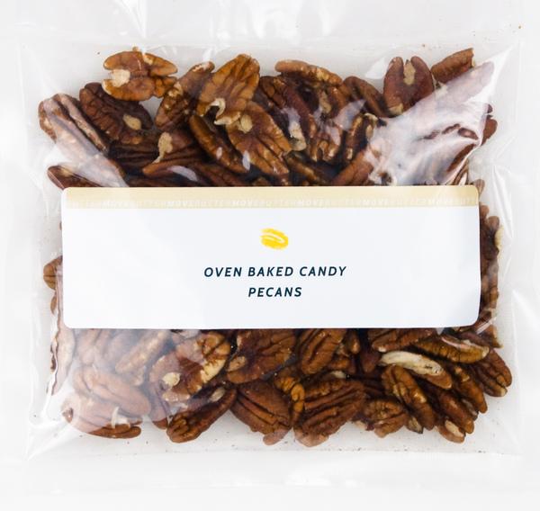 Oven Baked Candy Pecans