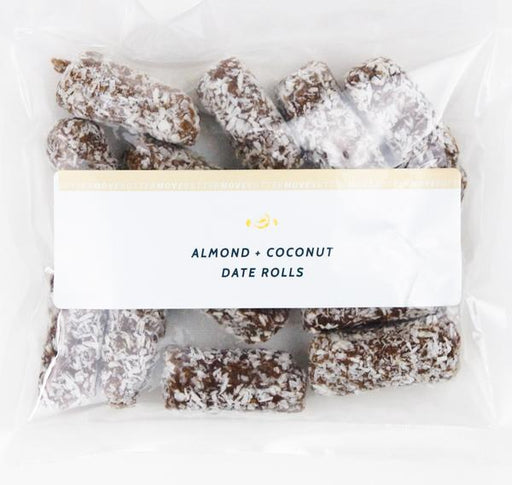 Almond + Coconut Date Rolls