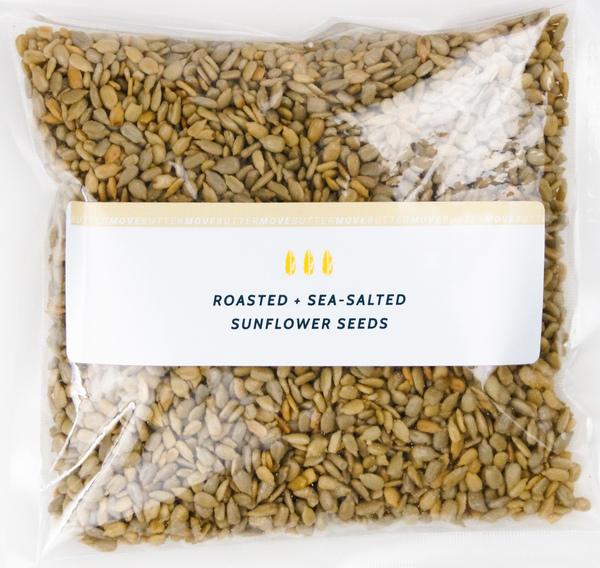 Roasted + Sea-Salted Sunflower Seeds