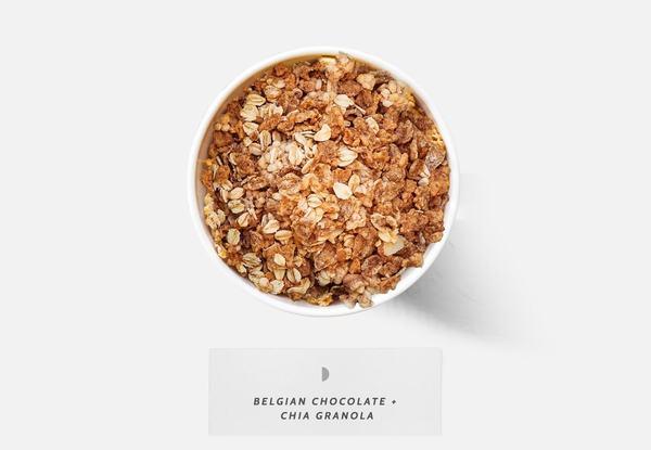 Belgian Chocolate + Chia Granola